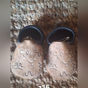 Baby Moccasins with Fun Patterns western rodeo coastal
